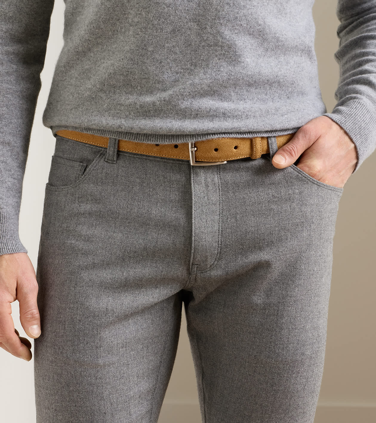 Excursionist Suede Belt in TURBINADO - Alternate Image 2