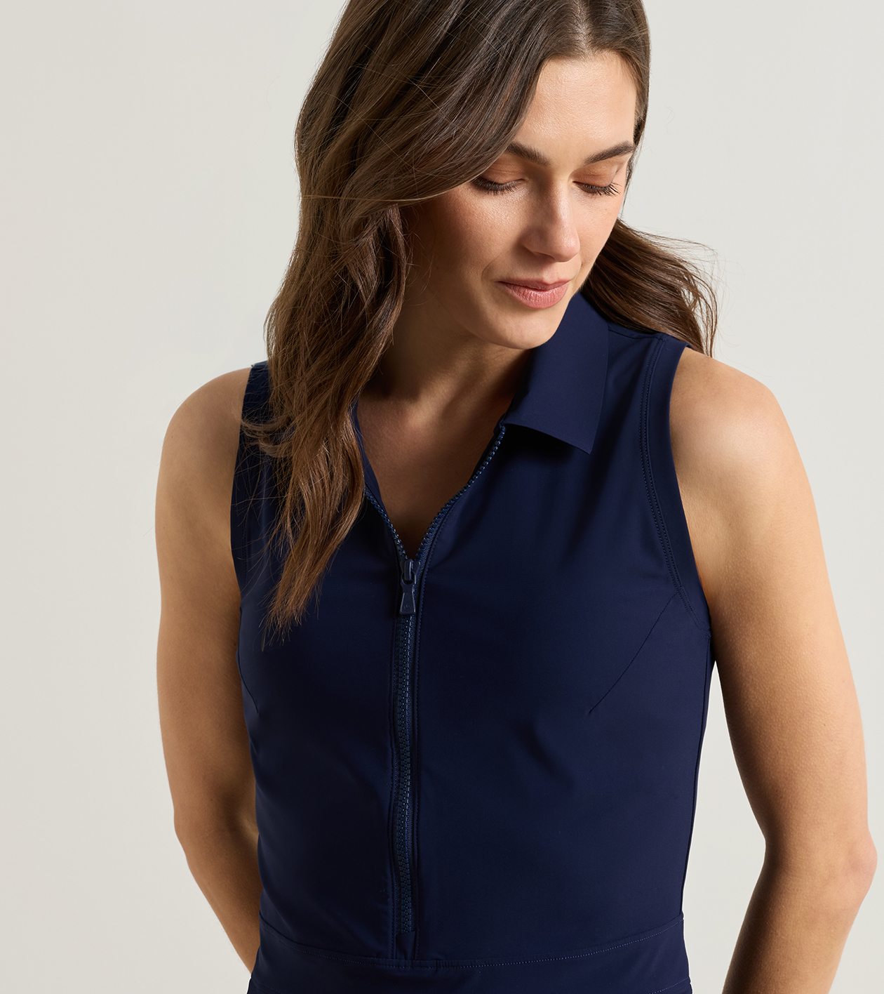 Bingham Sleeveless Sport Dress in Navy - Alternate Image 5