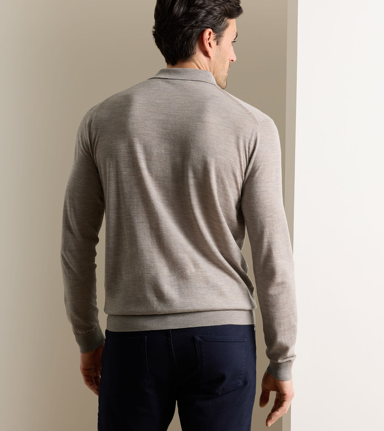 Dorset Sweater Polo in Rye - Alternate Image 2