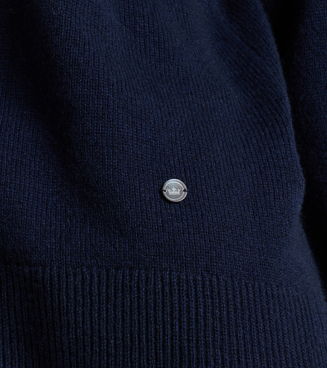 Langsford Button Cardigan in Navy - Alternate Image 3