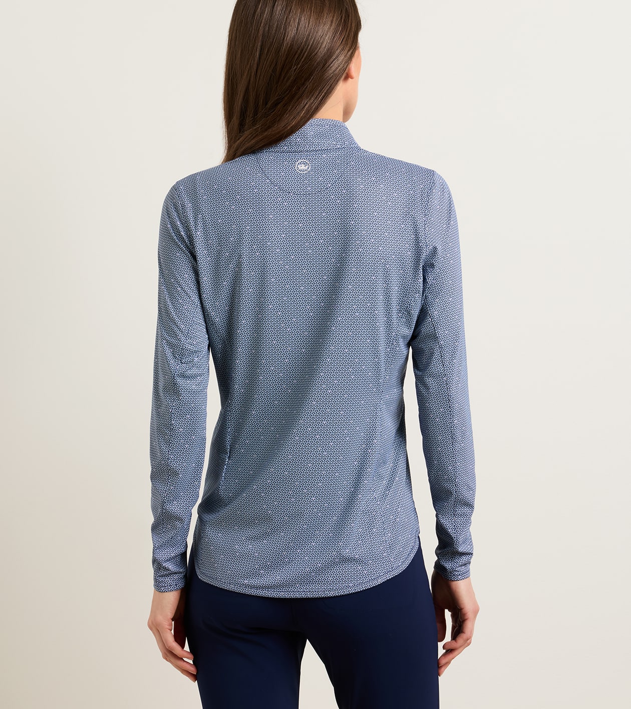 Shadebreak Full Bloom Lightweight Sunshirt in Navy - Alternate Image 2