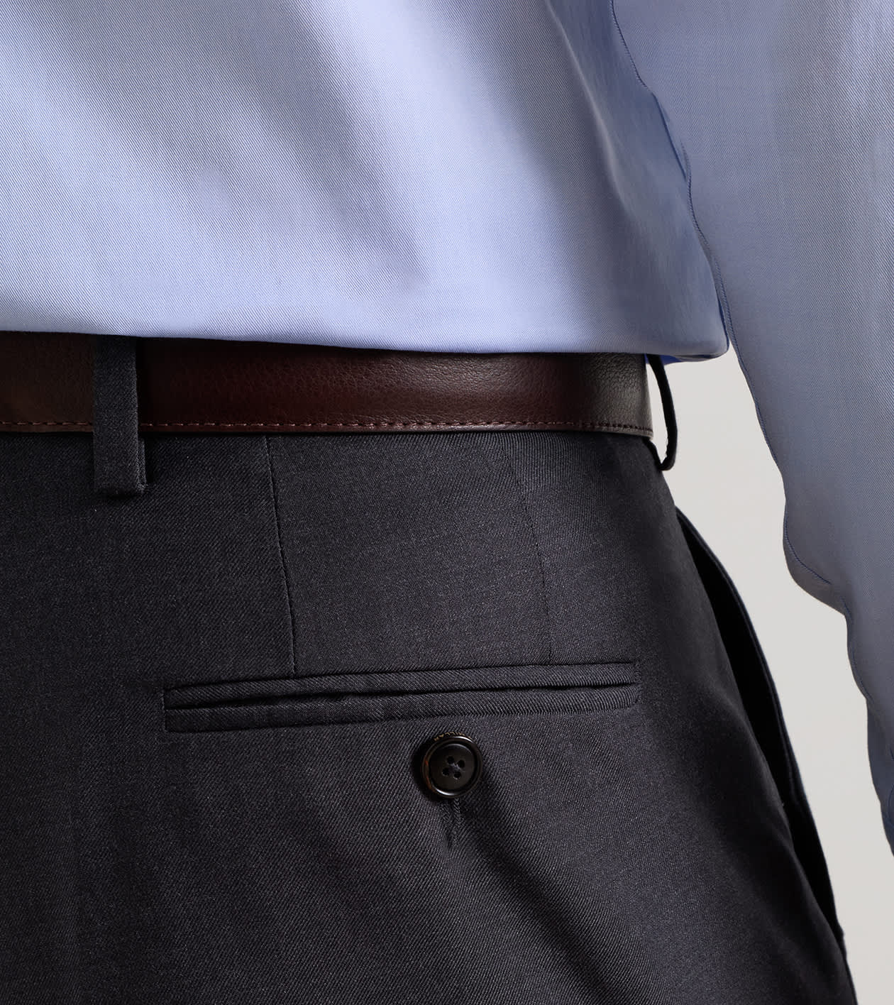 Crosby Trouser in Charcoal - Alternate Image 3