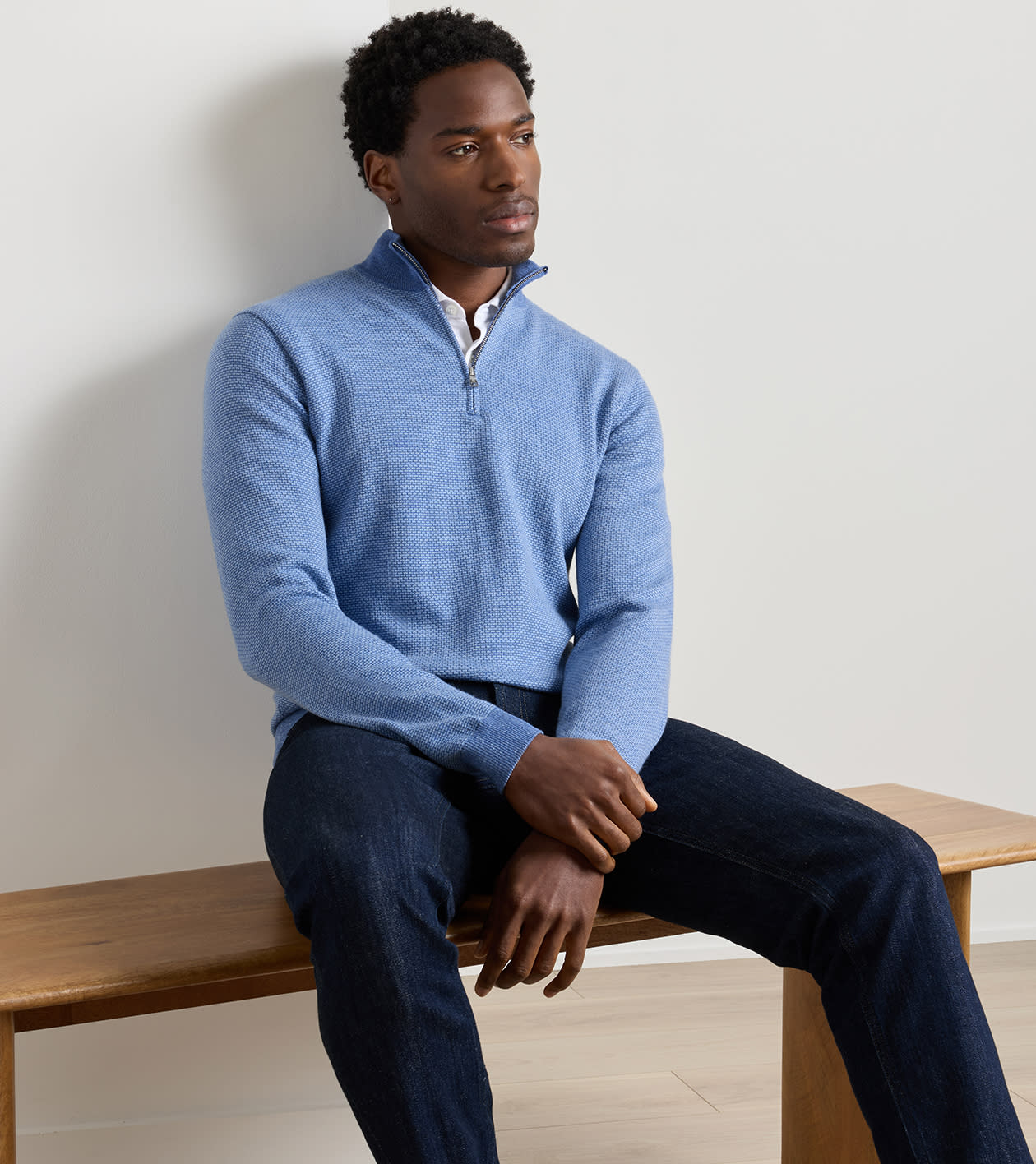 Ashland Quarter-Zip Sweater | Men's Sweaters | Peter Millar