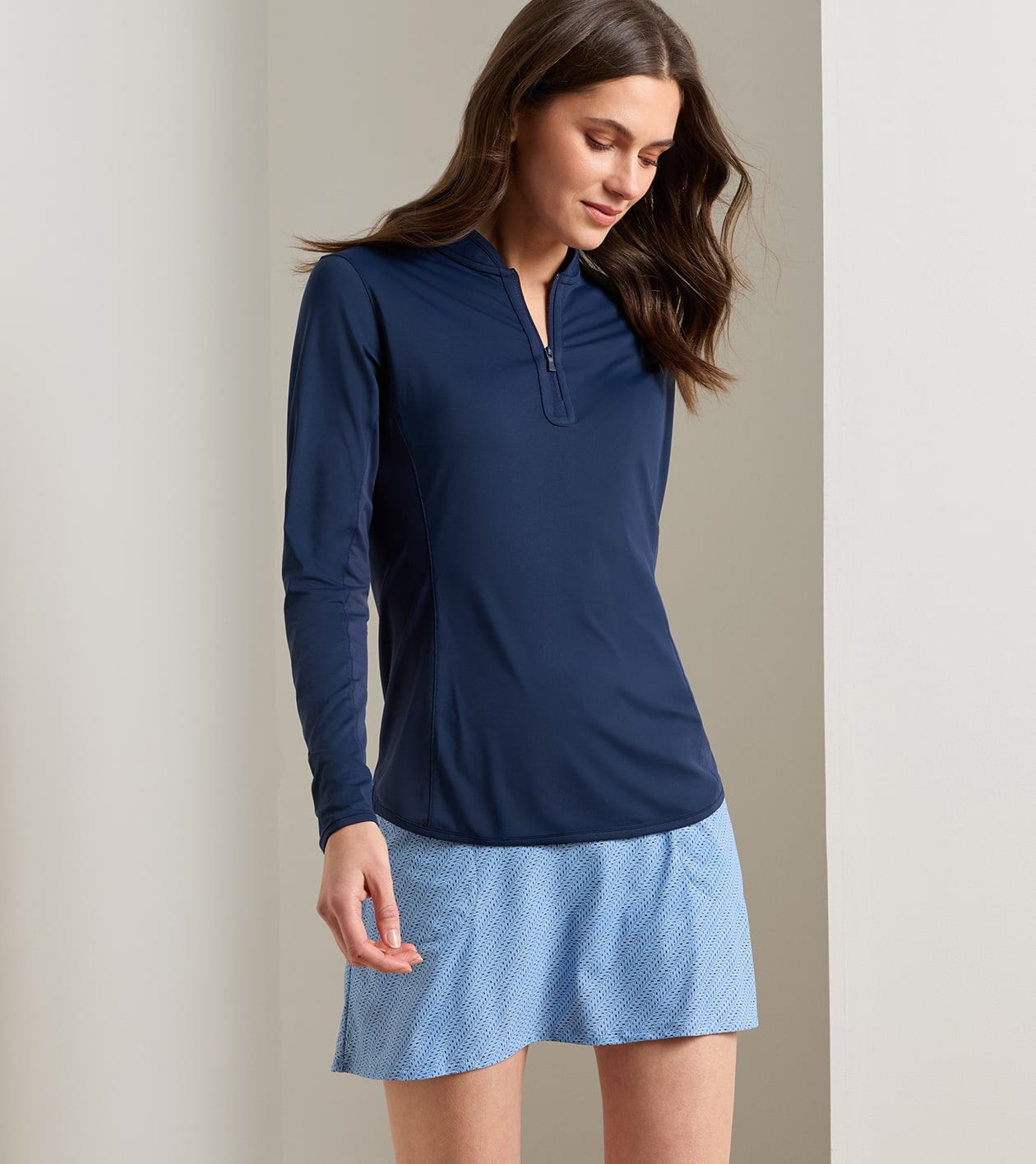Shadebreak Lightweight Sun Shirt in Navy - Alternate Image 1