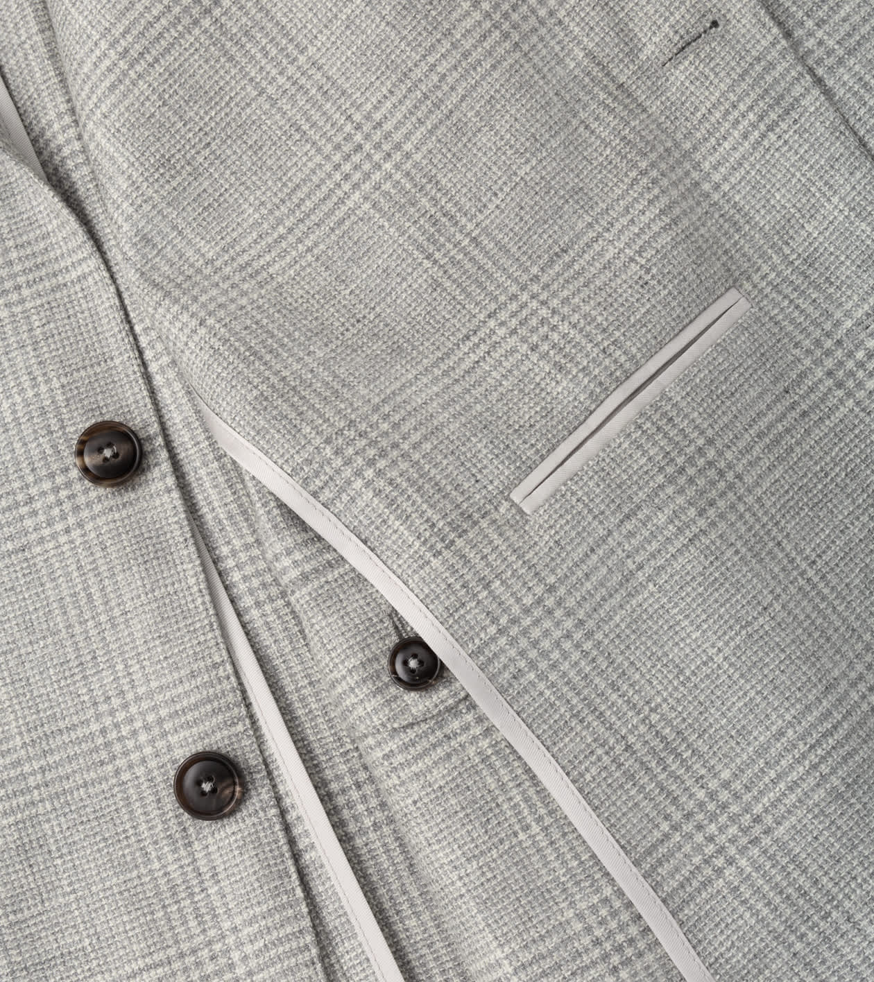 Foster Glen Plaid Soft Jacket in GREY PEARL - Alternate Image 5