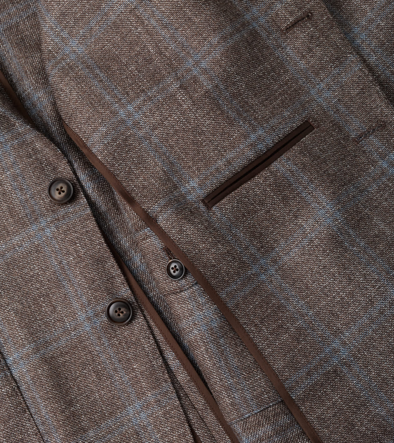 Arden Windowpane Blazer in ASH BROWN - Alternate Image 8