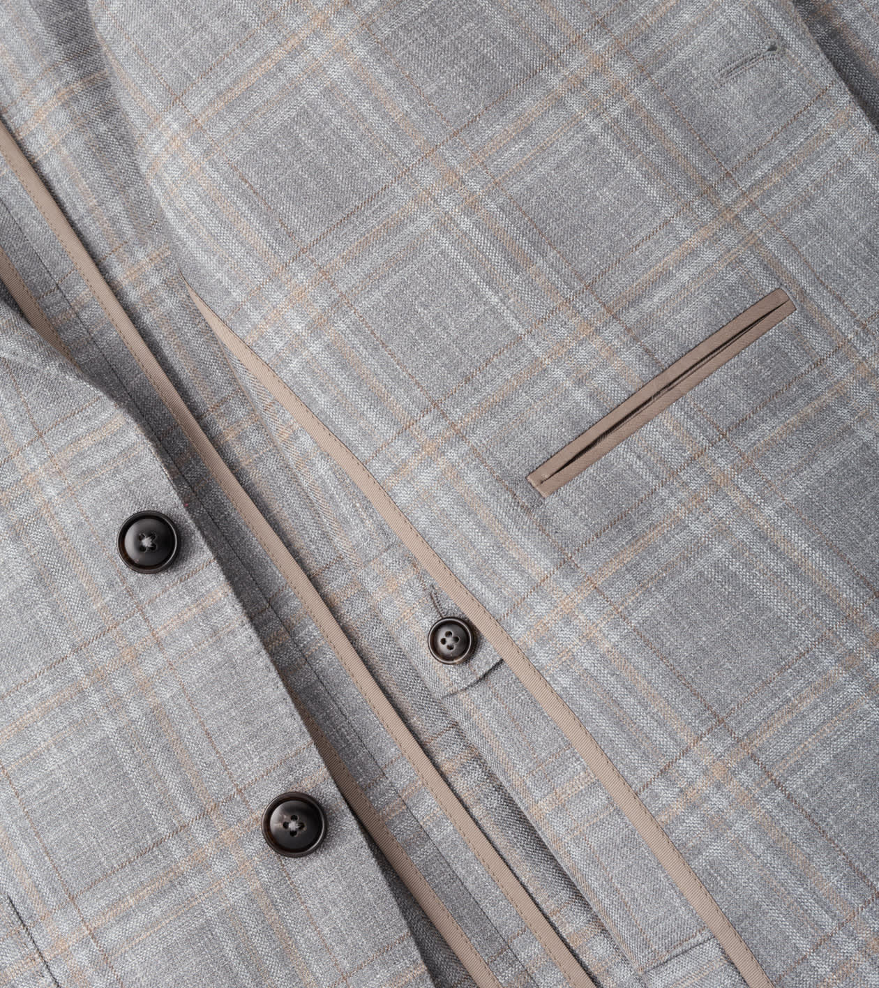Denby Plaid Blazer in Argento - Alternate Image 5
