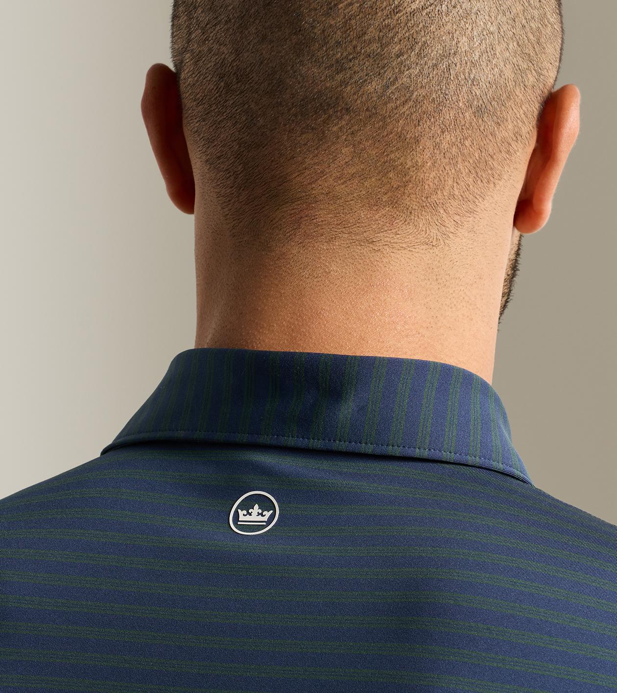 Rawlins Performance Jersey Polo in Navy - Alternate Image 3