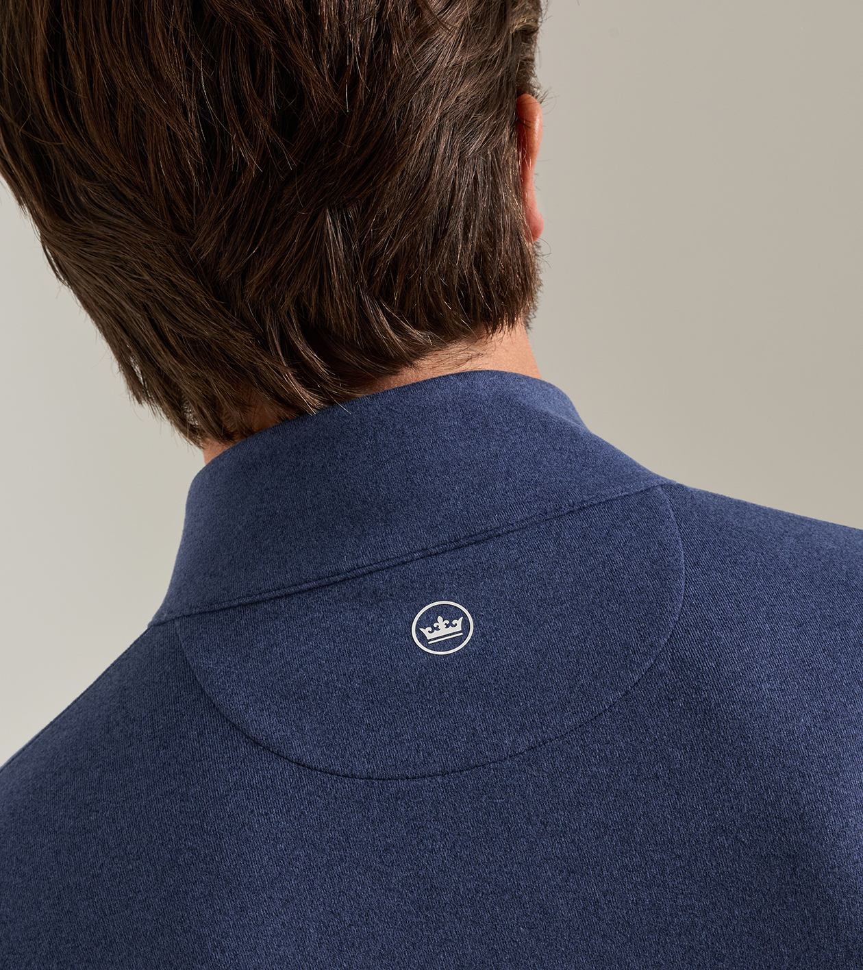Ardent Air Performance Quarter-Zip in Navy - Alternate Image 3