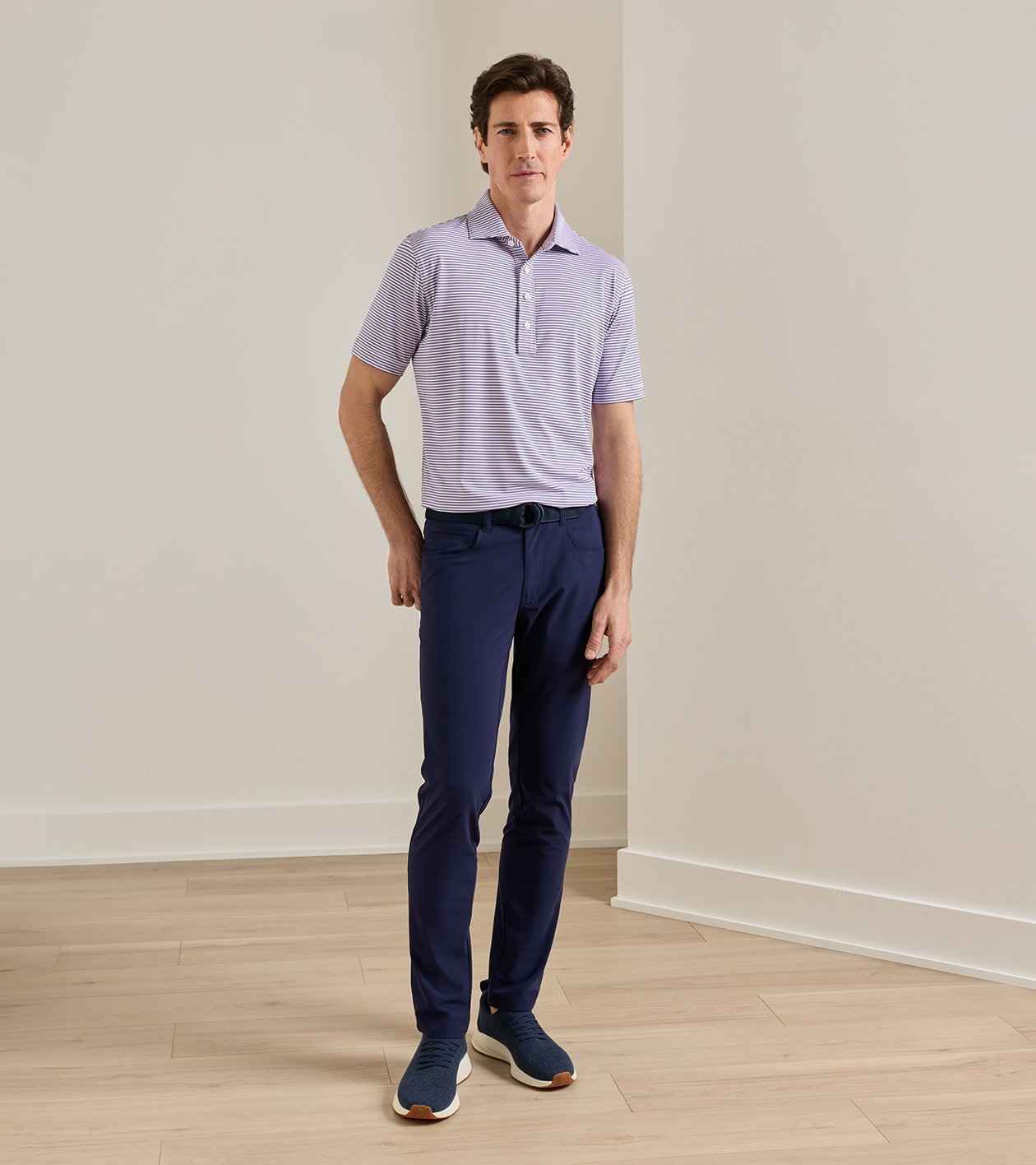 Performance O-Ring Belt in Navy - Alternate Image 2