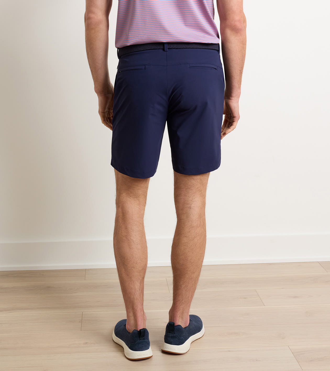 Bingham Performance Short in Navy - Alternate Image 2