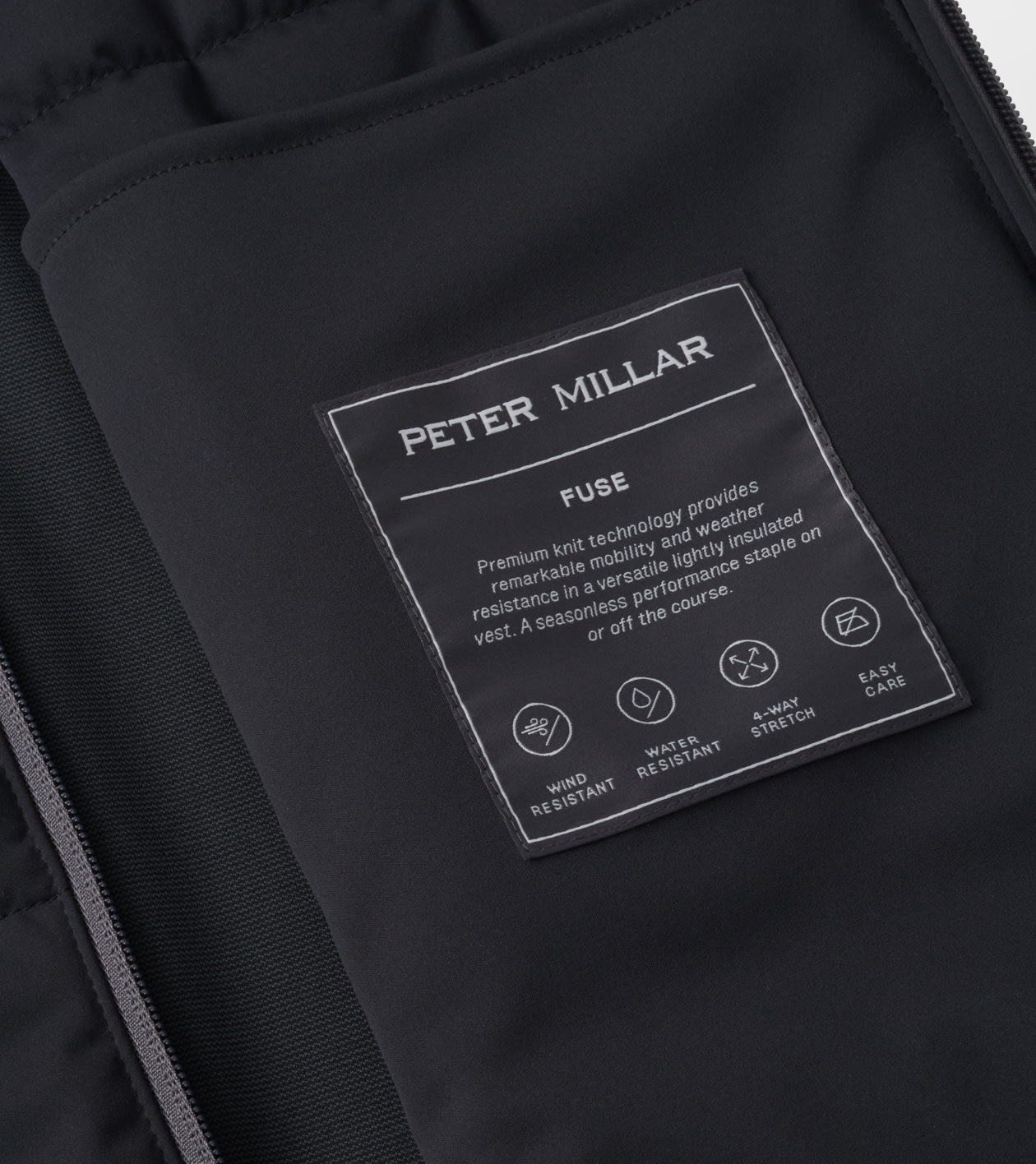 Fuse Hybrid Vest in Black - Alternate Image 6