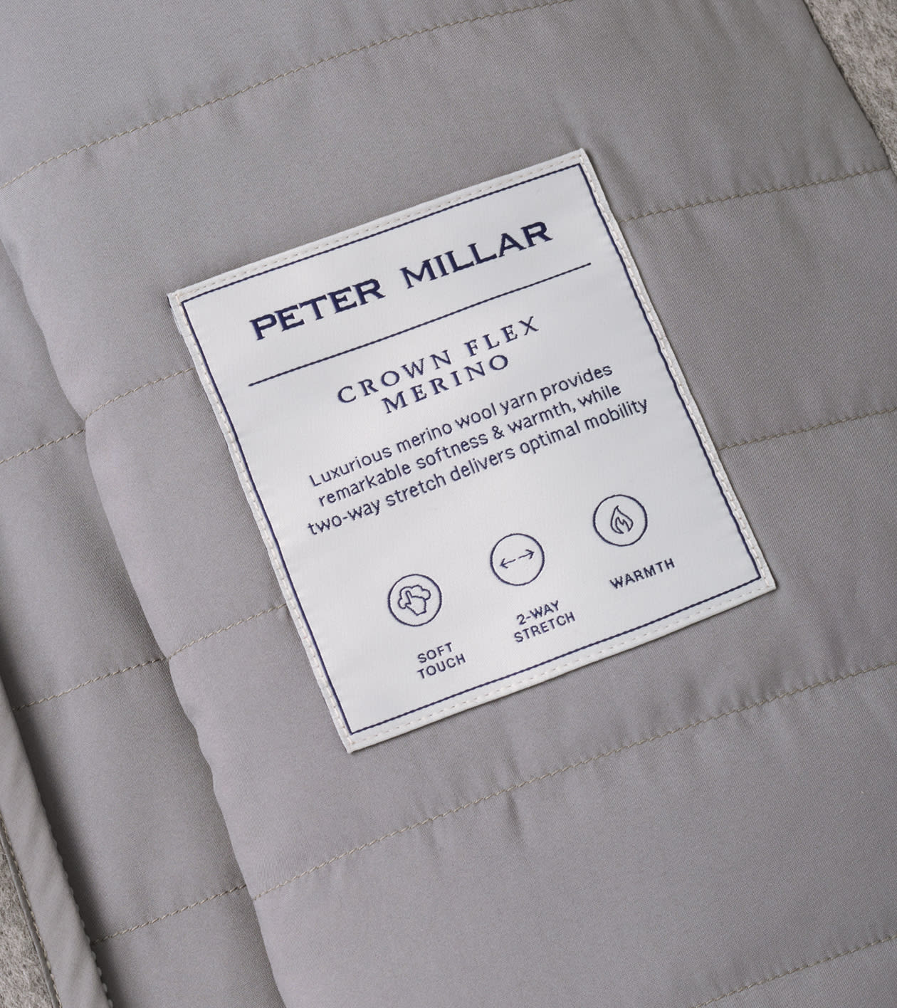 Crown Flex Merino Vest in British Grey - Alternate Image 5