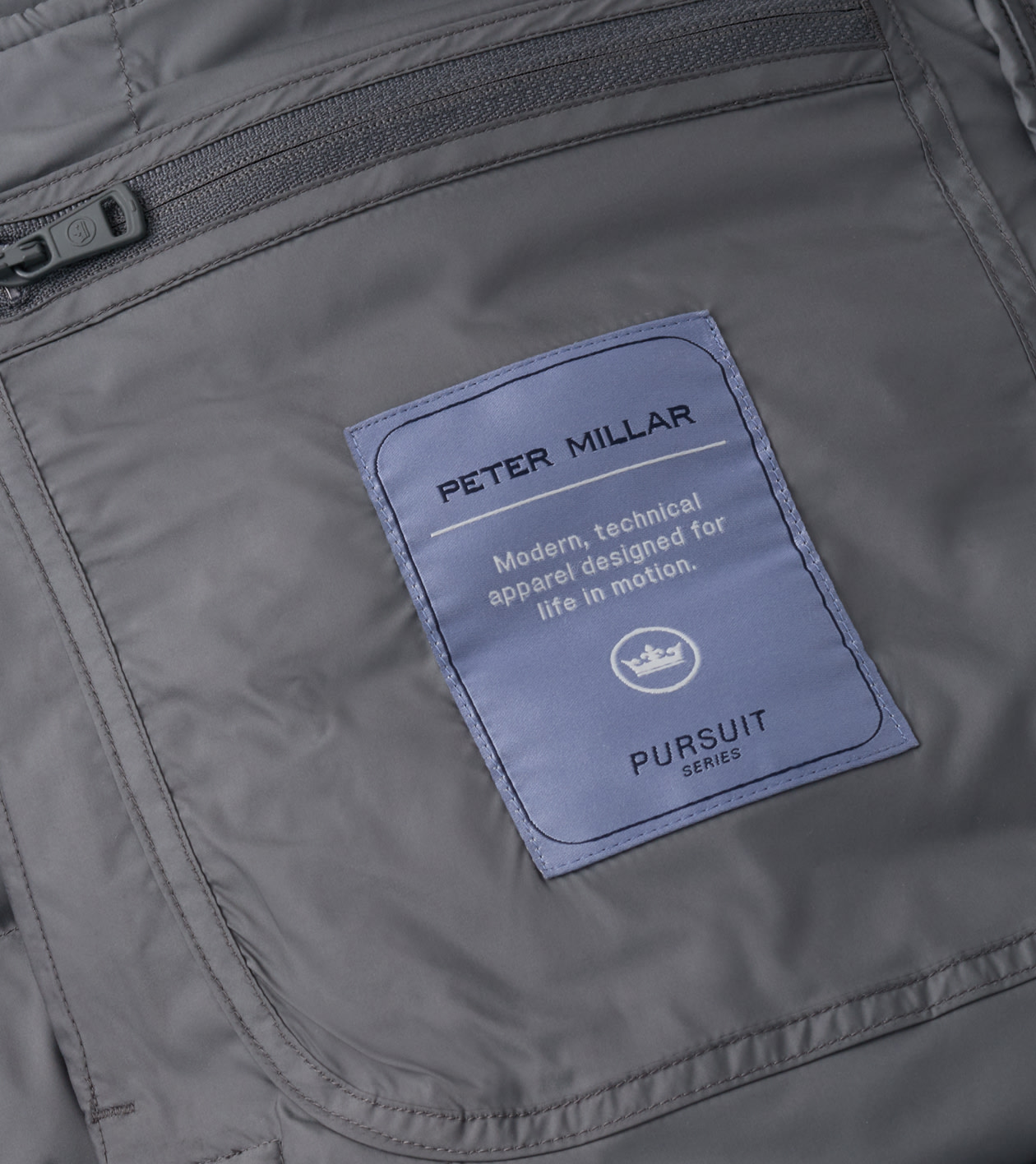 Pursuit Quilted Vest in CITYSCAPE - Alternate Image 6