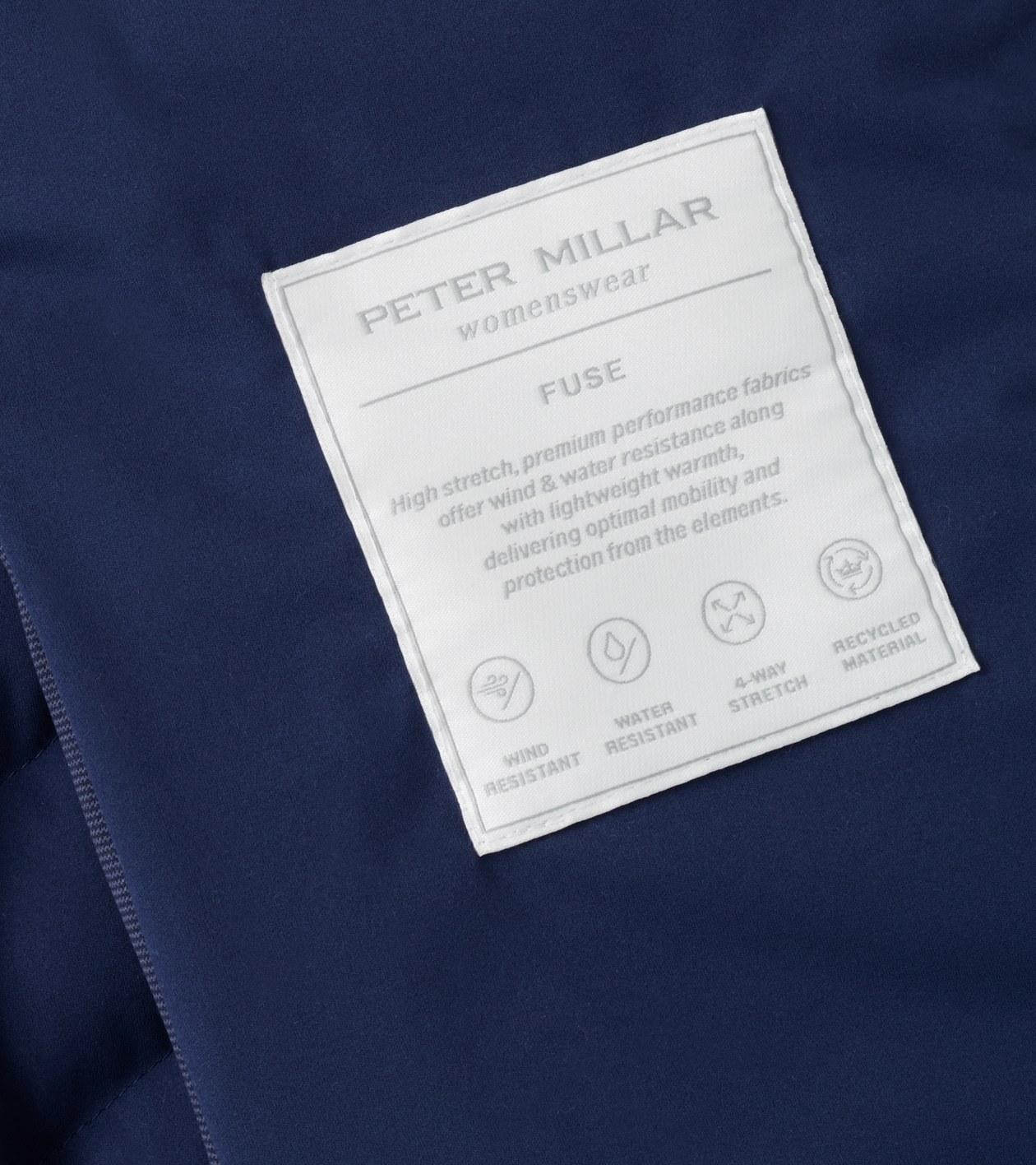 Fuse Hybrid Gilet in Navy - Alternate Image 5