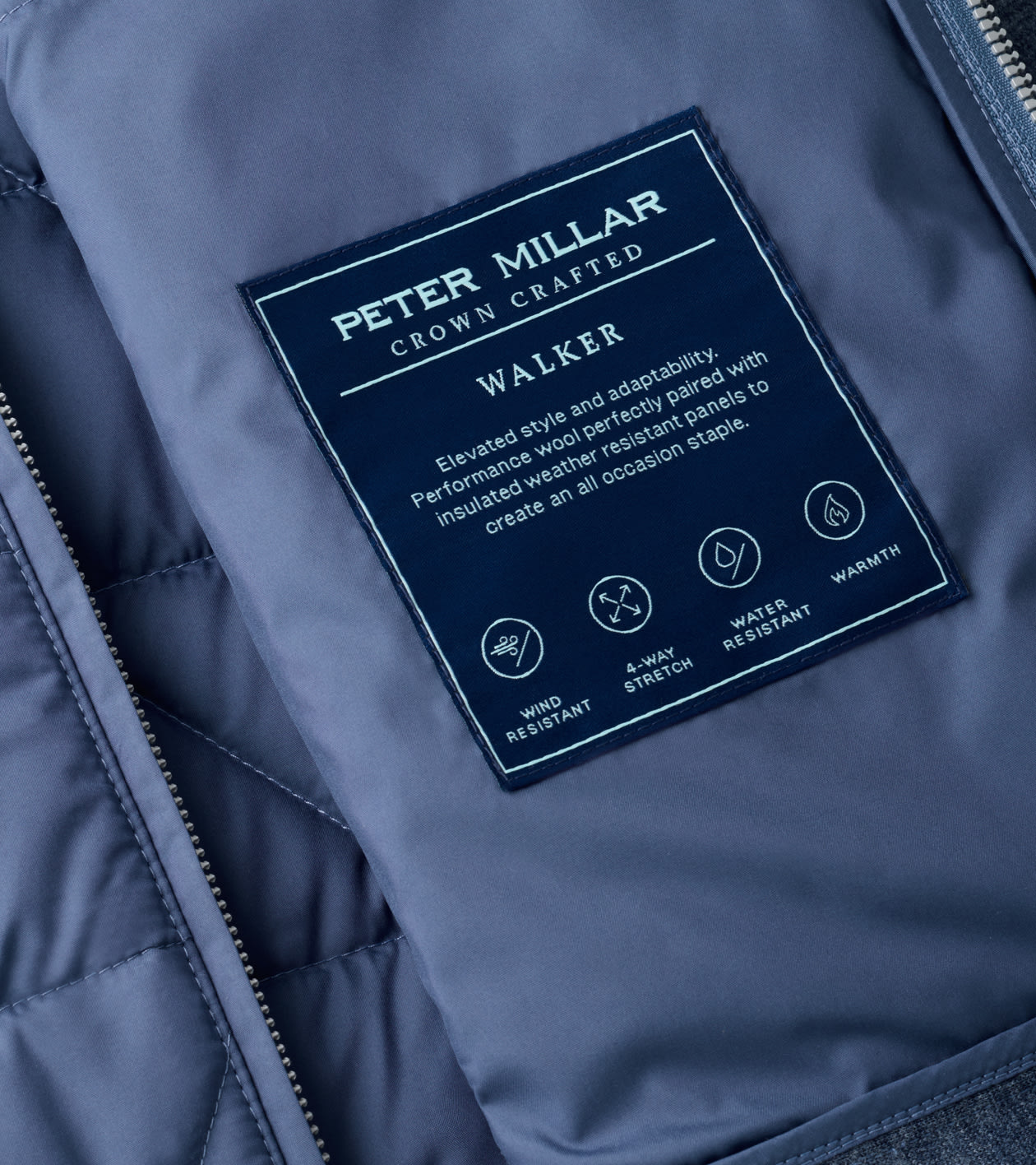Walker Hybrid Jacket in CADET - Alternate Image 5
