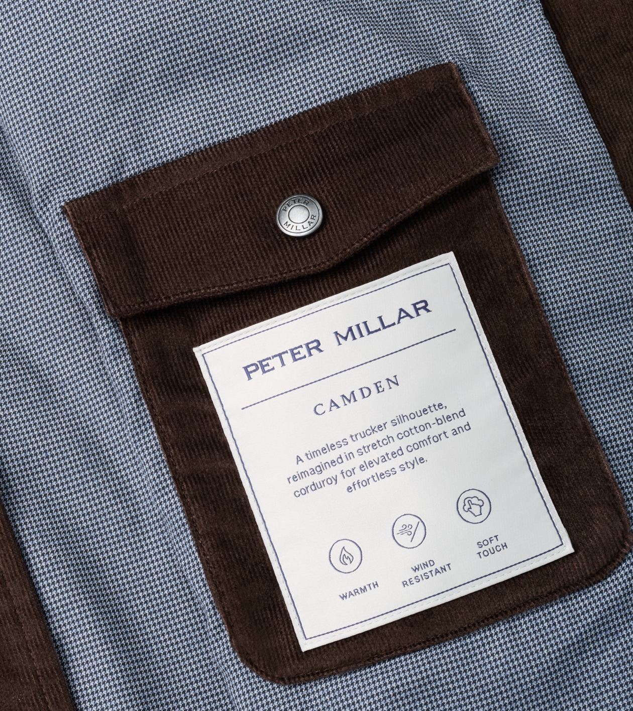 Camden Corduroy Jacket in FRENCH PRESS - Alternate Image 5