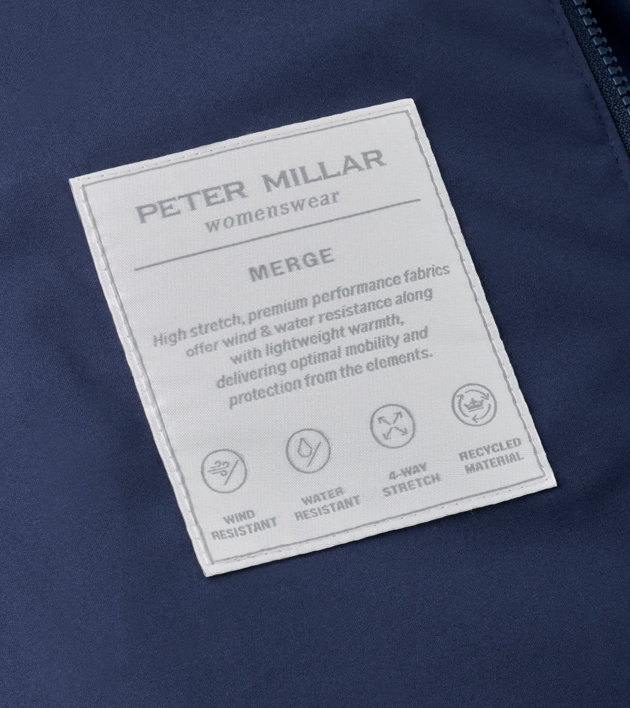Merge Hybrid Jacket in Navy - Alternate Image 5