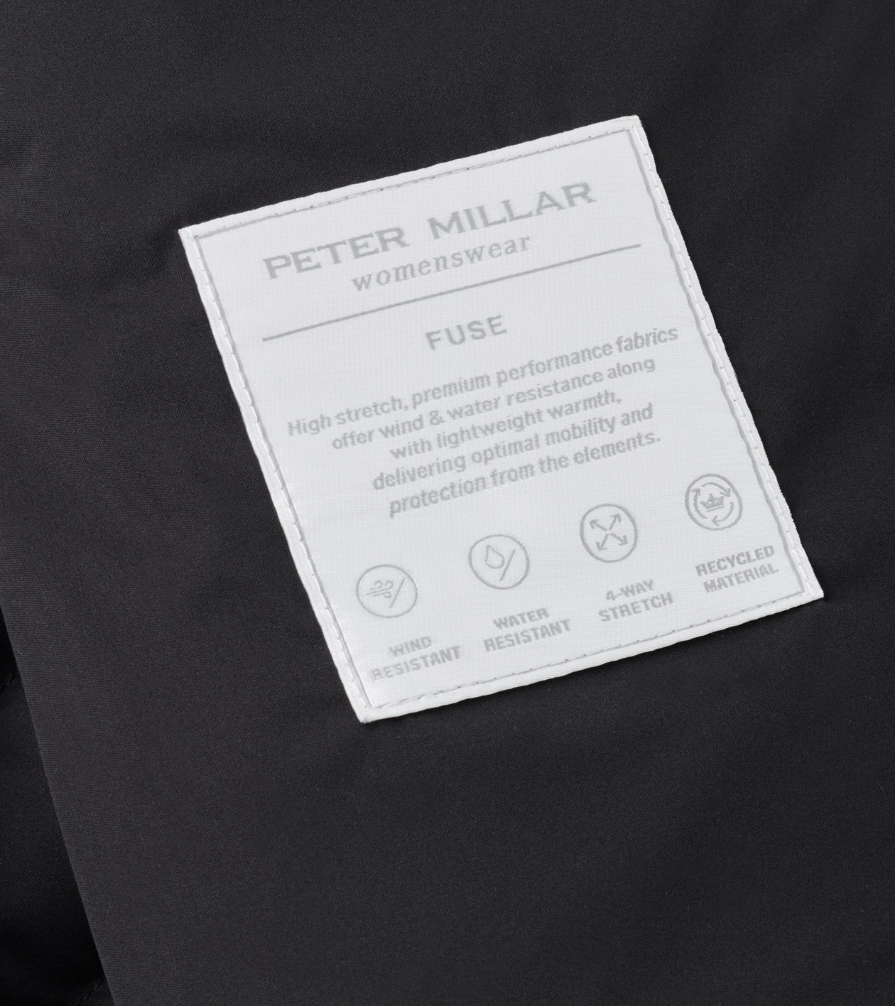 Fuse Hybrid Gilet in Black - Alternate Image 5