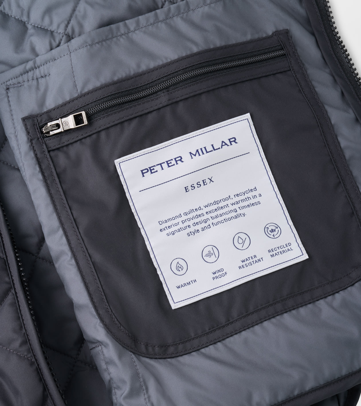 Essex Gilet in Black - Alternate Image 5