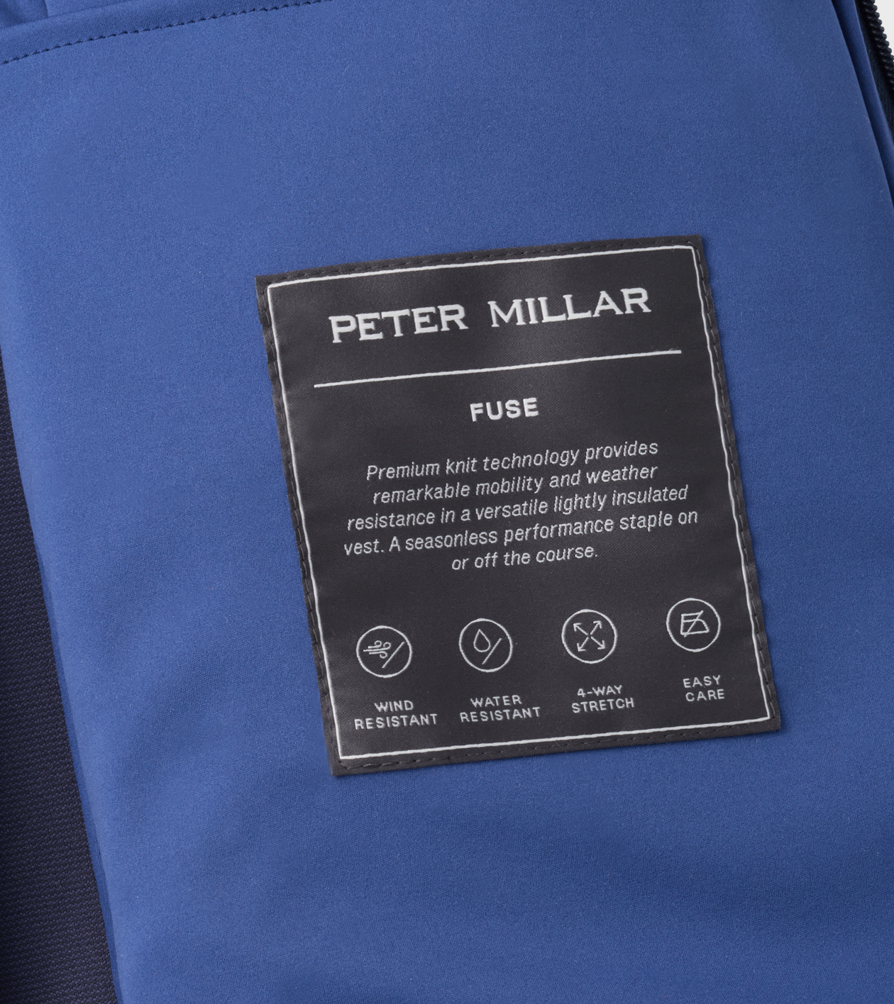 Fuse Hybrid Gilet in Sport Navy - Alternate Image 6