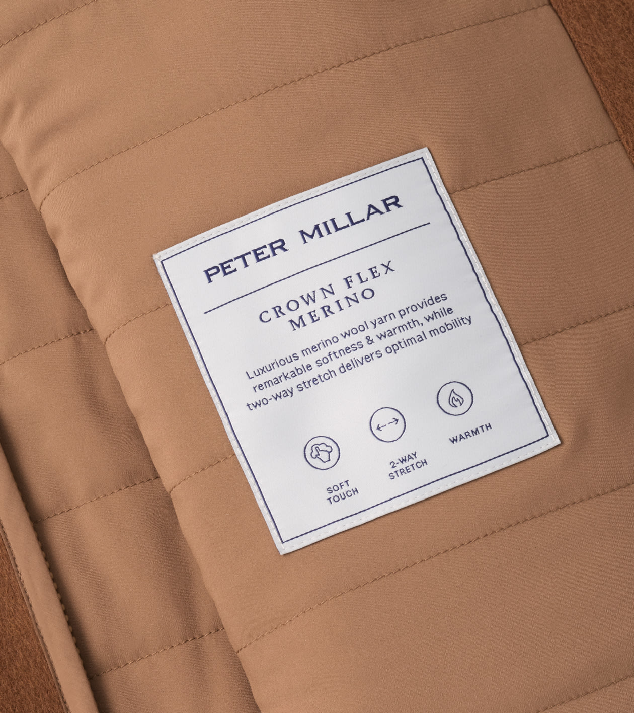 Crown Flex Merino Vest in Dark Amber - Alternate Image 5
