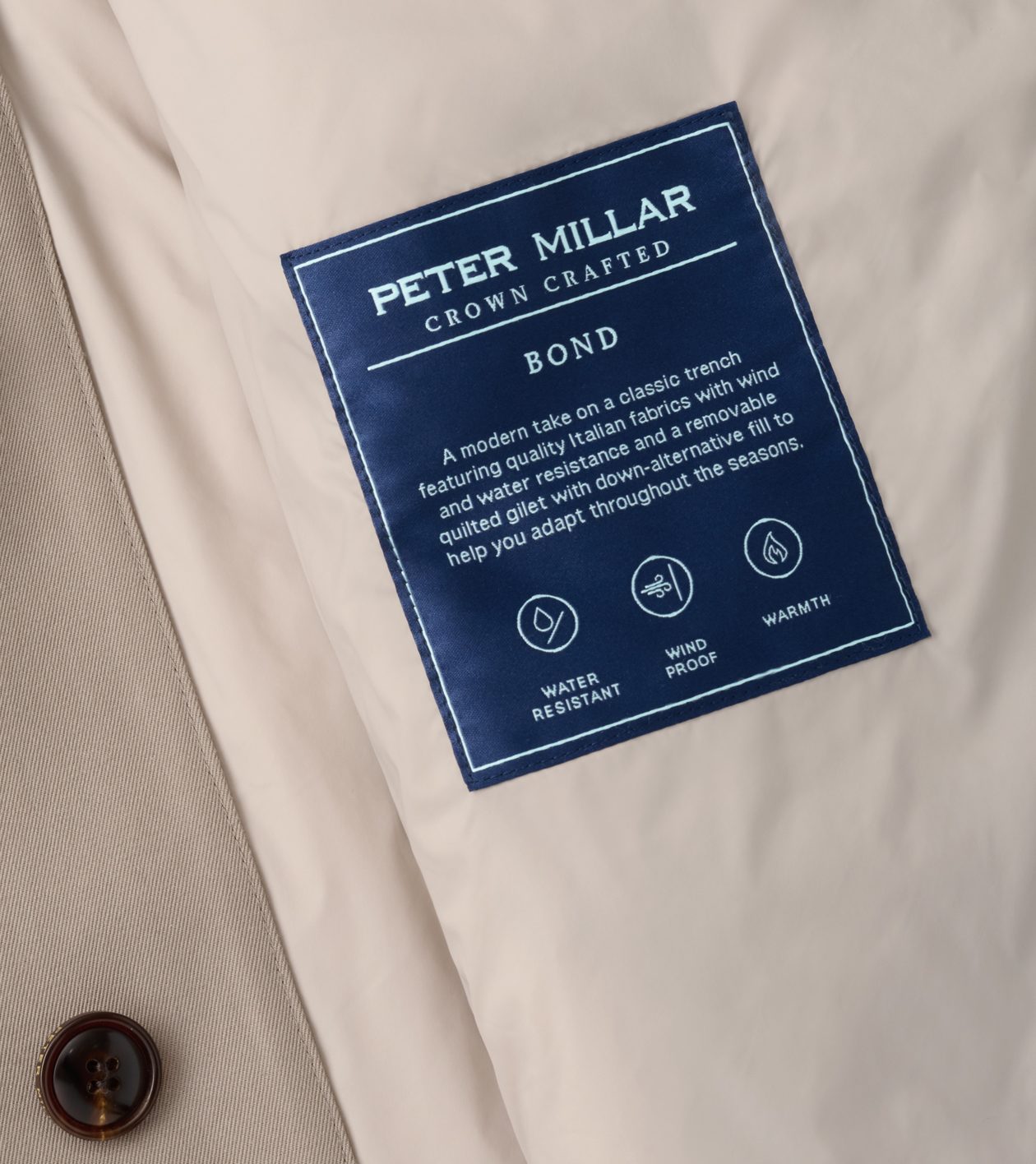 Bond 3-In-1 Trench Coat in BISCOTTI - Alternate Image 8