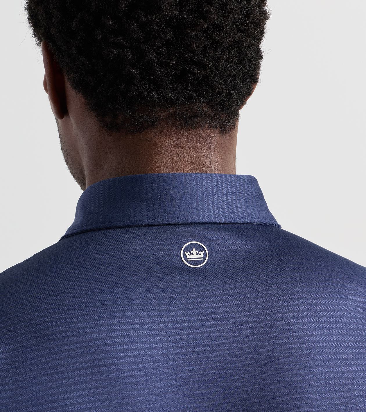 Empire Performance Jersey Polo in Navy - Alternate Image 3