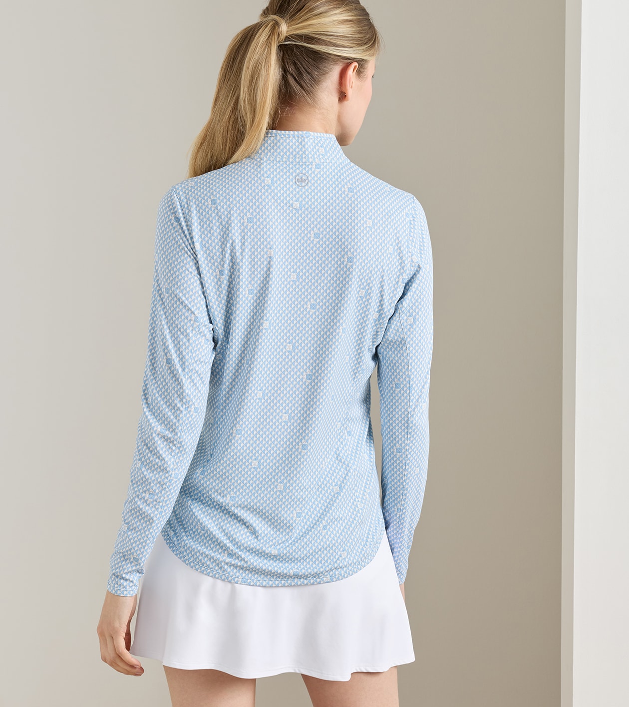 Shadebreak Long Shot Lightweight Sunshirt in Cottage Blue - Alternate Image 2