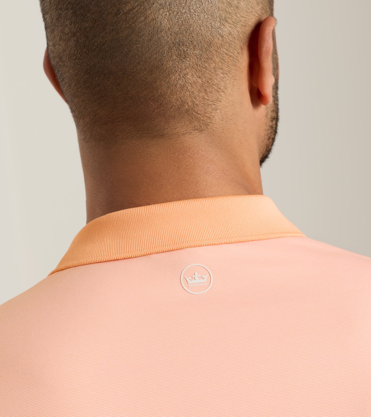 Holden Performance Jersey Polo in PAPAYA - Alternate Image 3