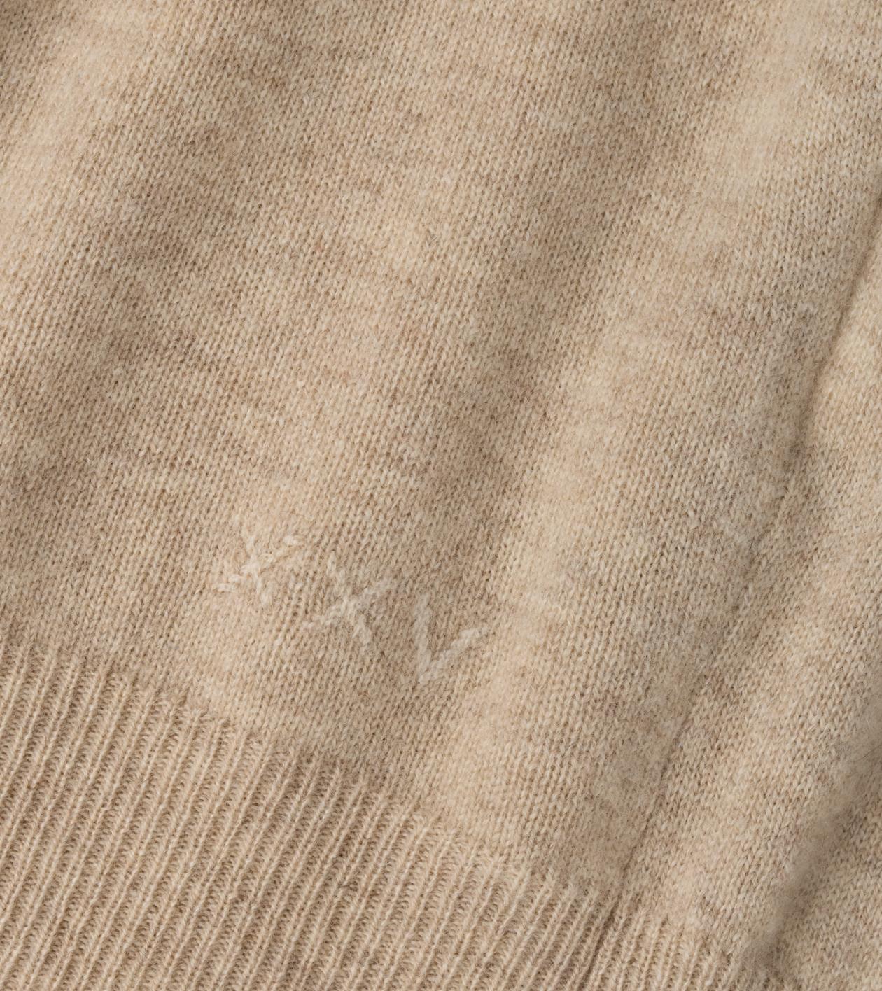 25th Anniversary Cashmere Quarter-Zip Jumper in TUMBLEWEED - Alternate Image 4