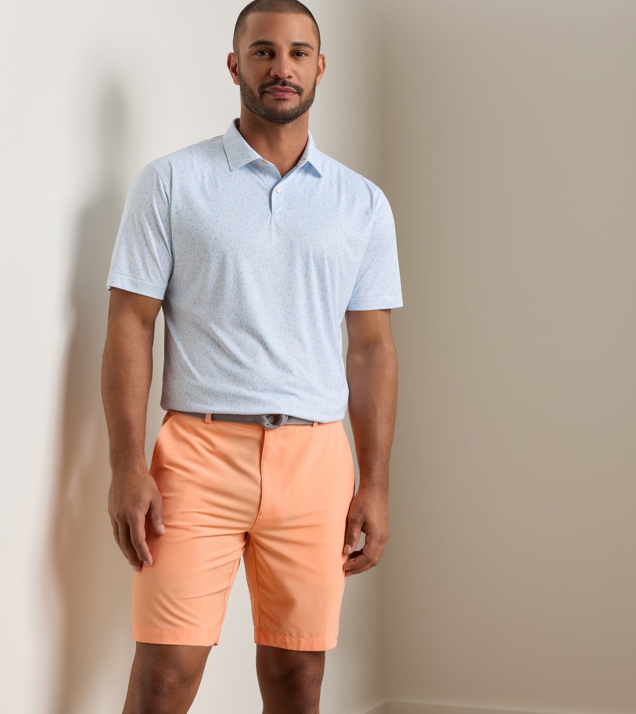 Featherweight Water Hazard Performance Polo in White - Alternate Image 1
