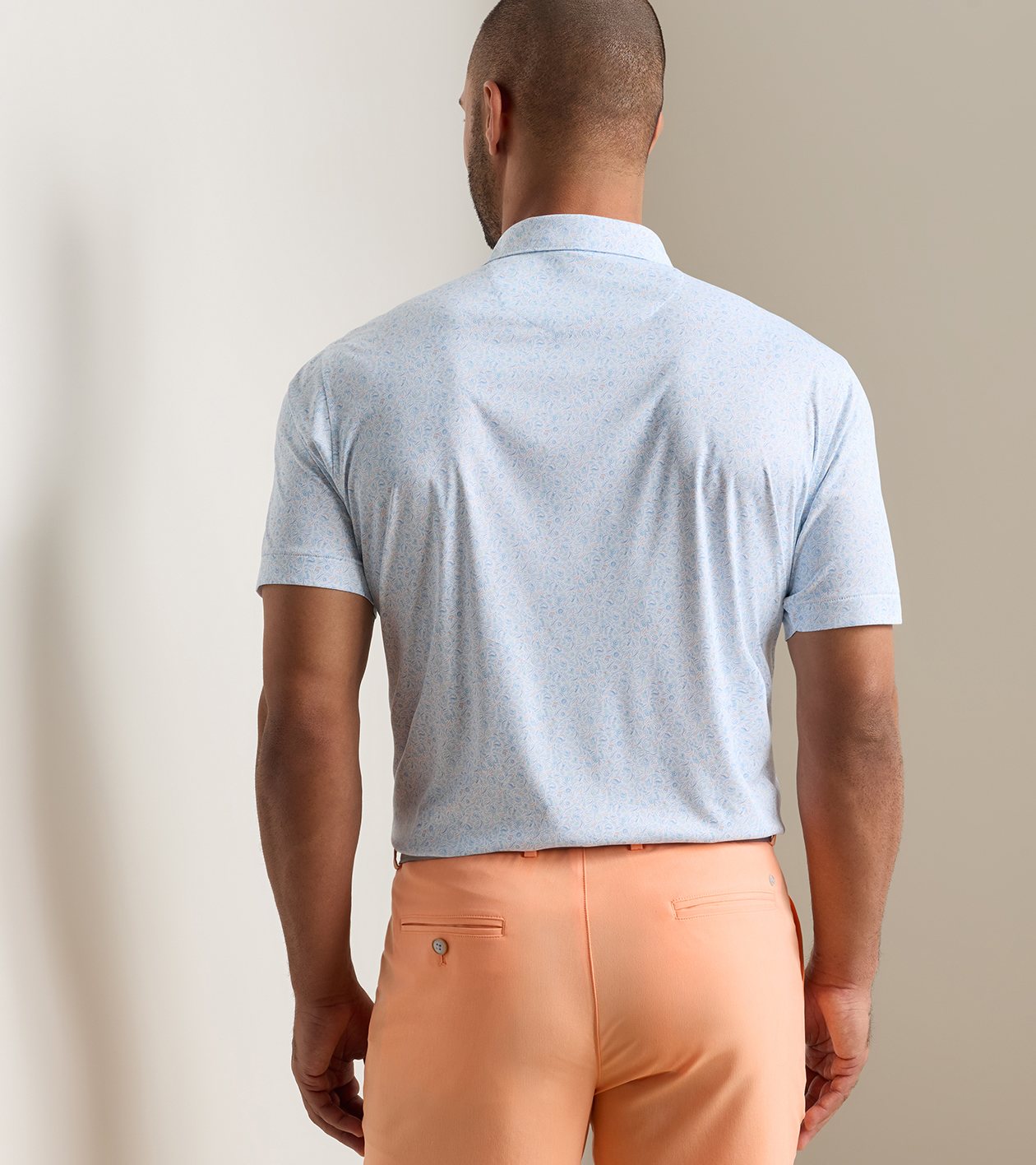Featherweight Water Hazard Performance Polo in White - Alternate Image 2