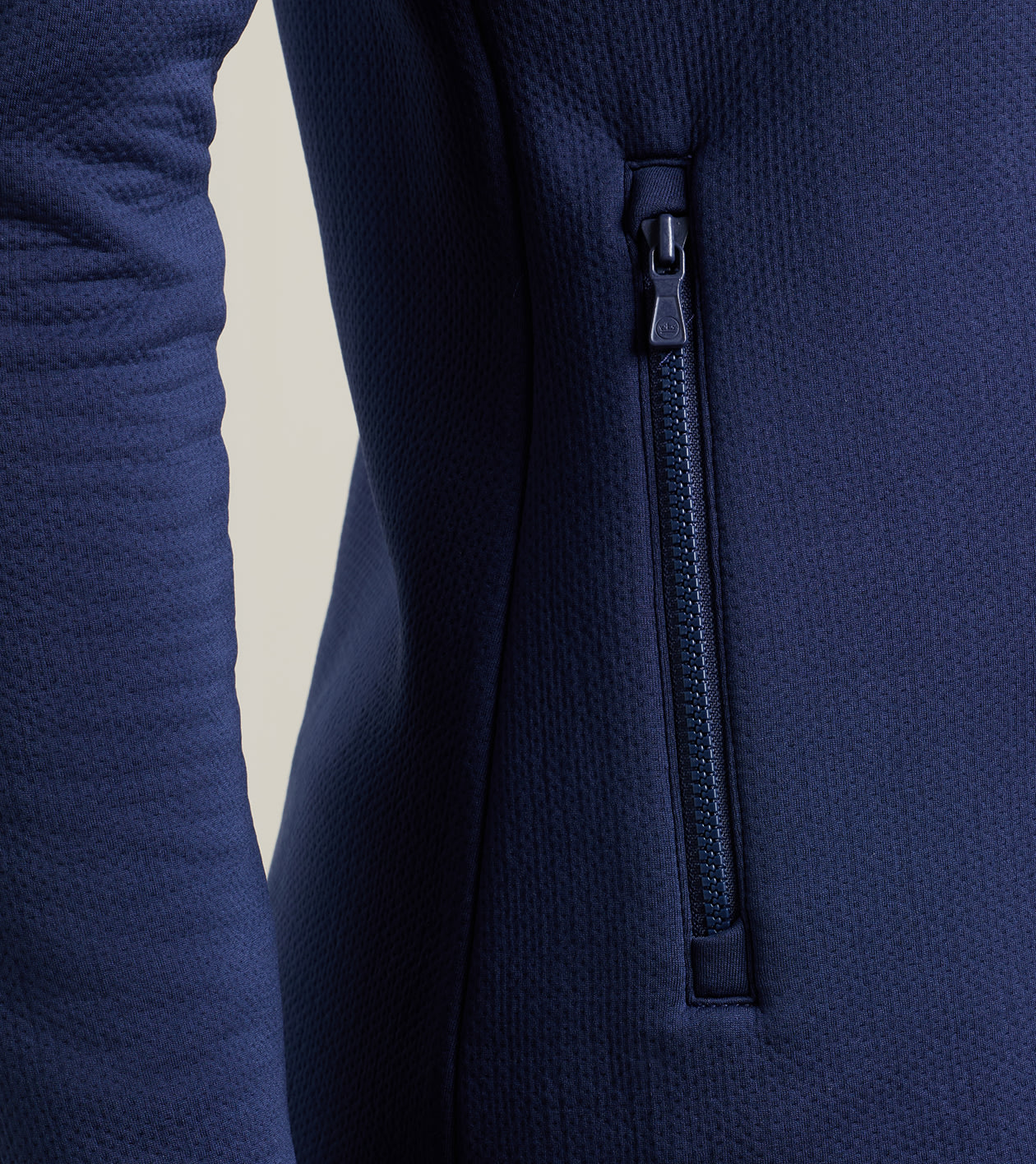 Lumi-Knit Performance Full-Zip in Navy - Alternate Image 4