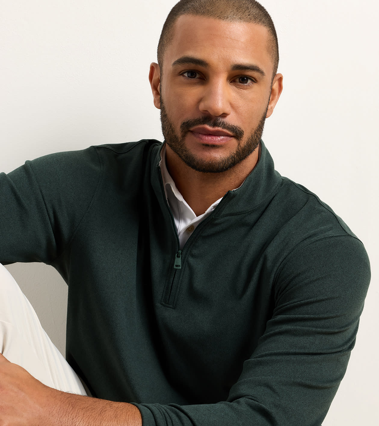 Ardent Air Performance Quarter-Zip in PINE BROOK - Alternate Image 4