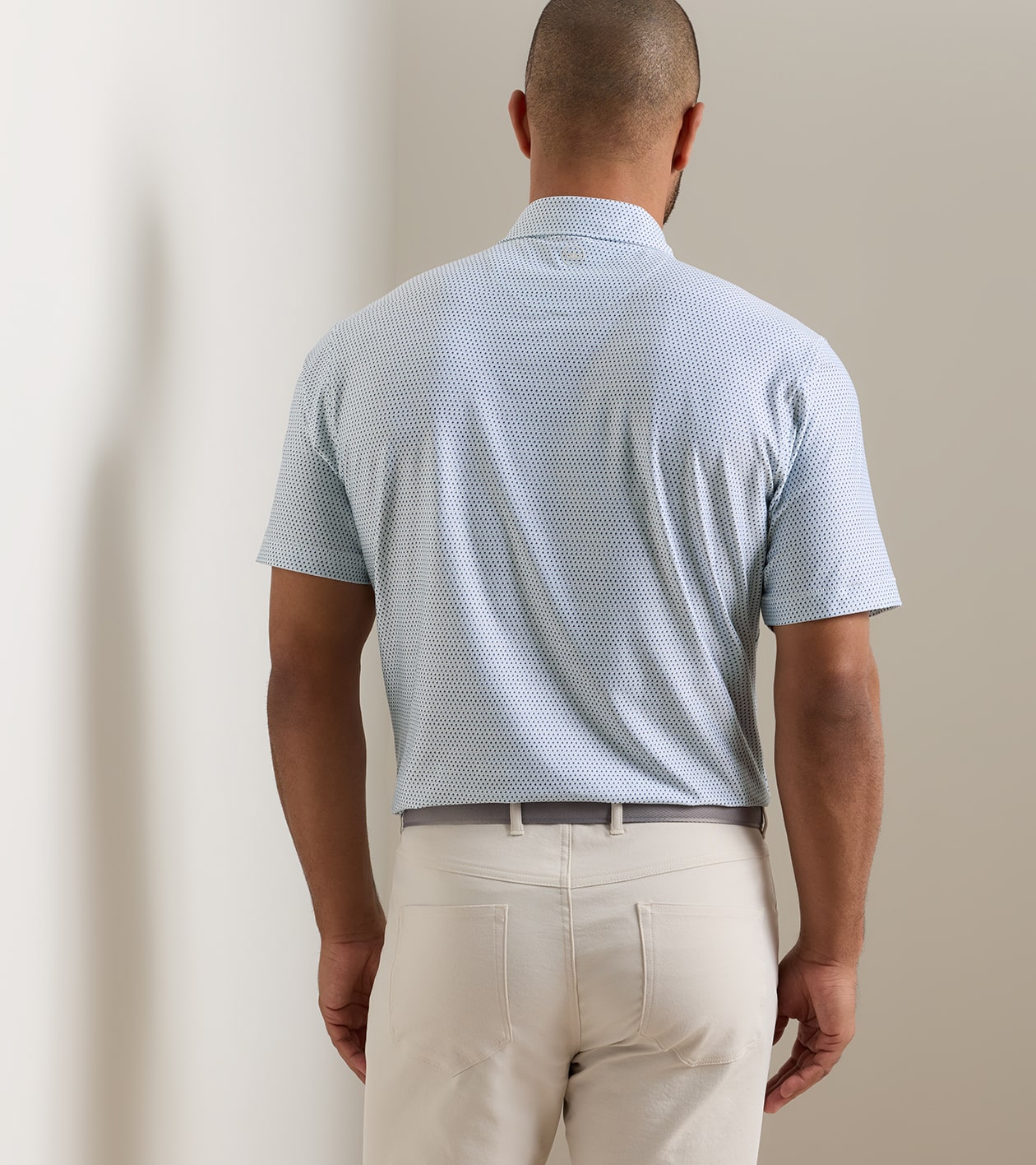 Hummingbird Performance Jersey Polo in White - Alternate Image 2