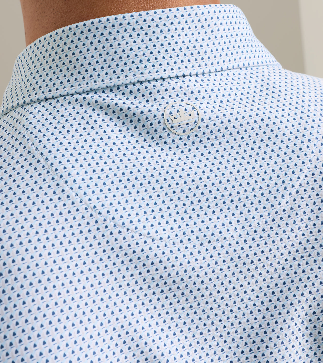 Hummingbird Performance Jersey Polo in White - Alternate Image 3