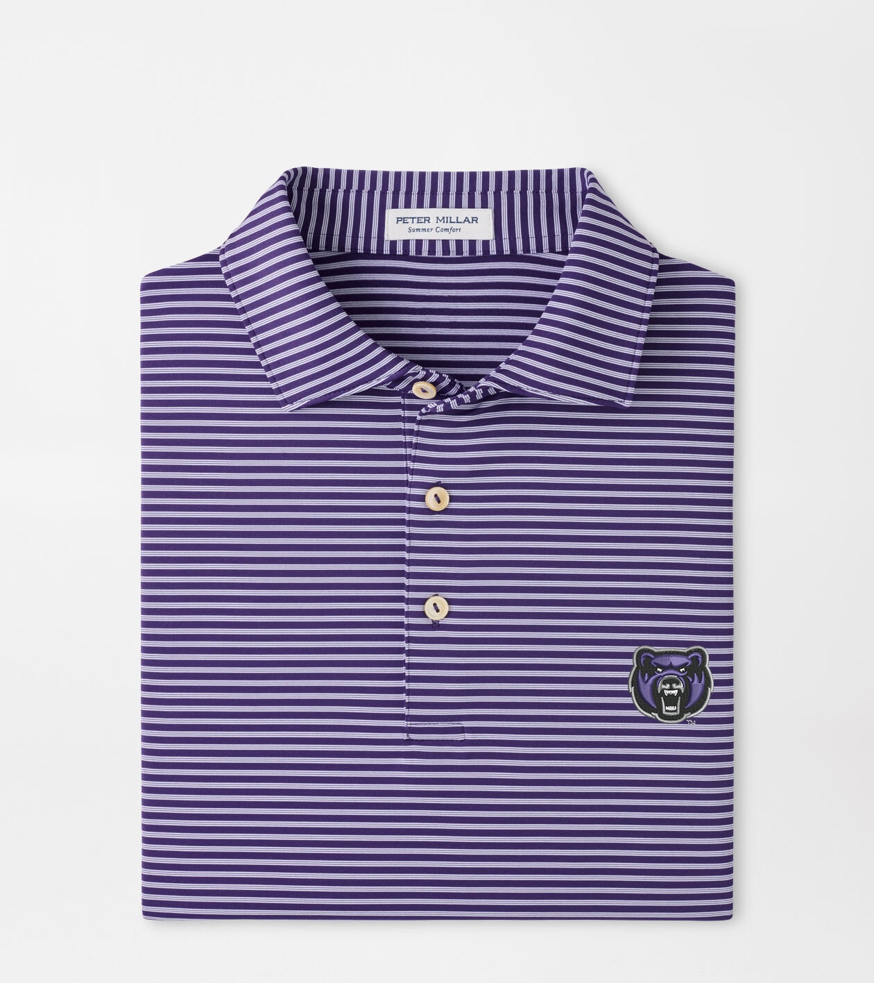 Central Arkansas Tiebreaker Performance Jersey Stripe Polo| Men's