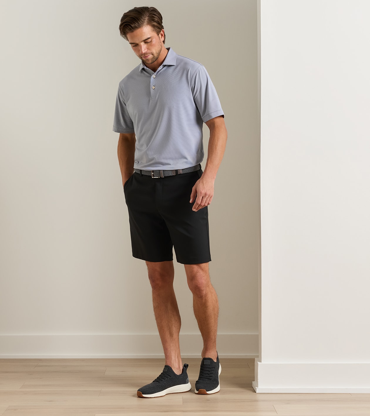 Salem Performance Short in Black - Alternate Image 1