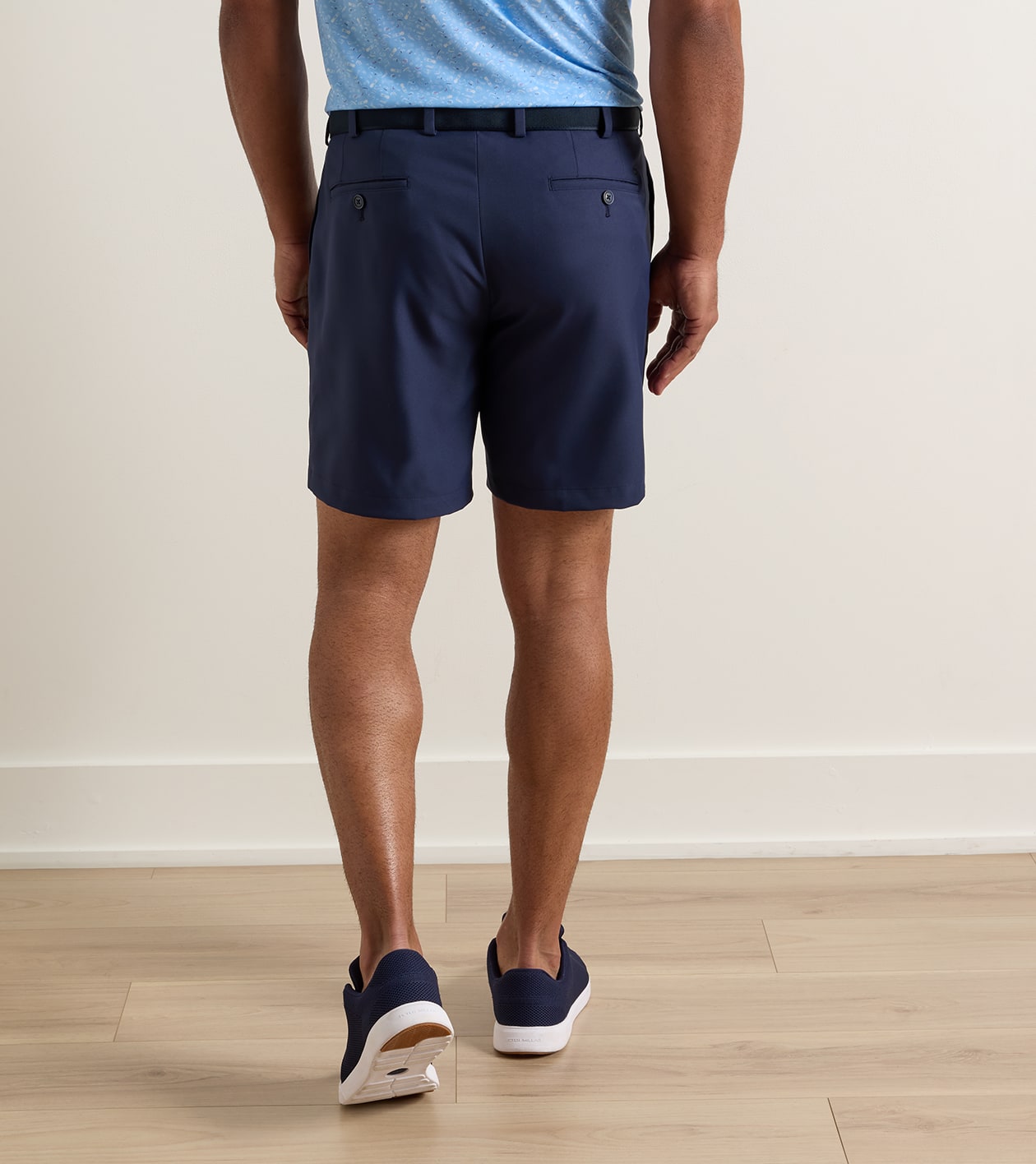 Salem Performance Short in Navy - Alternate Image 2