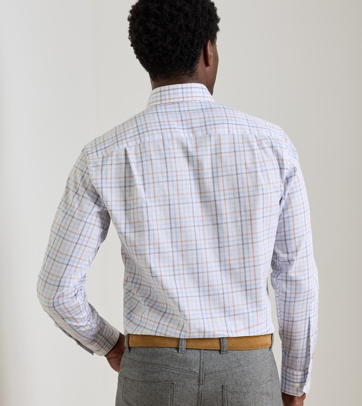 Arthur Cotton Sport Shirt in WINDY BLUE - Alternate Image 2