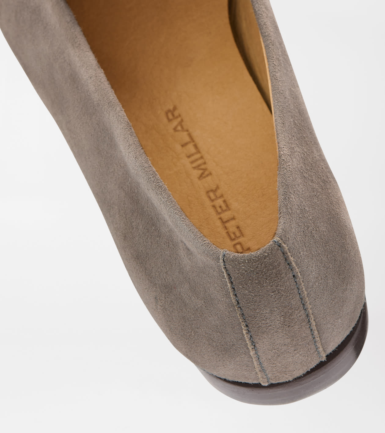 Amble Suede Penny Loafer in Taupe - Alternate Image 4
