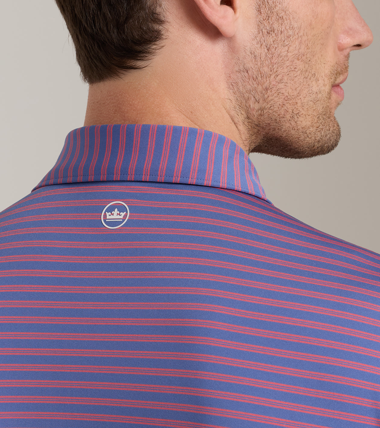 Rawlins Performance Jersey Polo in BALI BLUE - Alternate Image 3