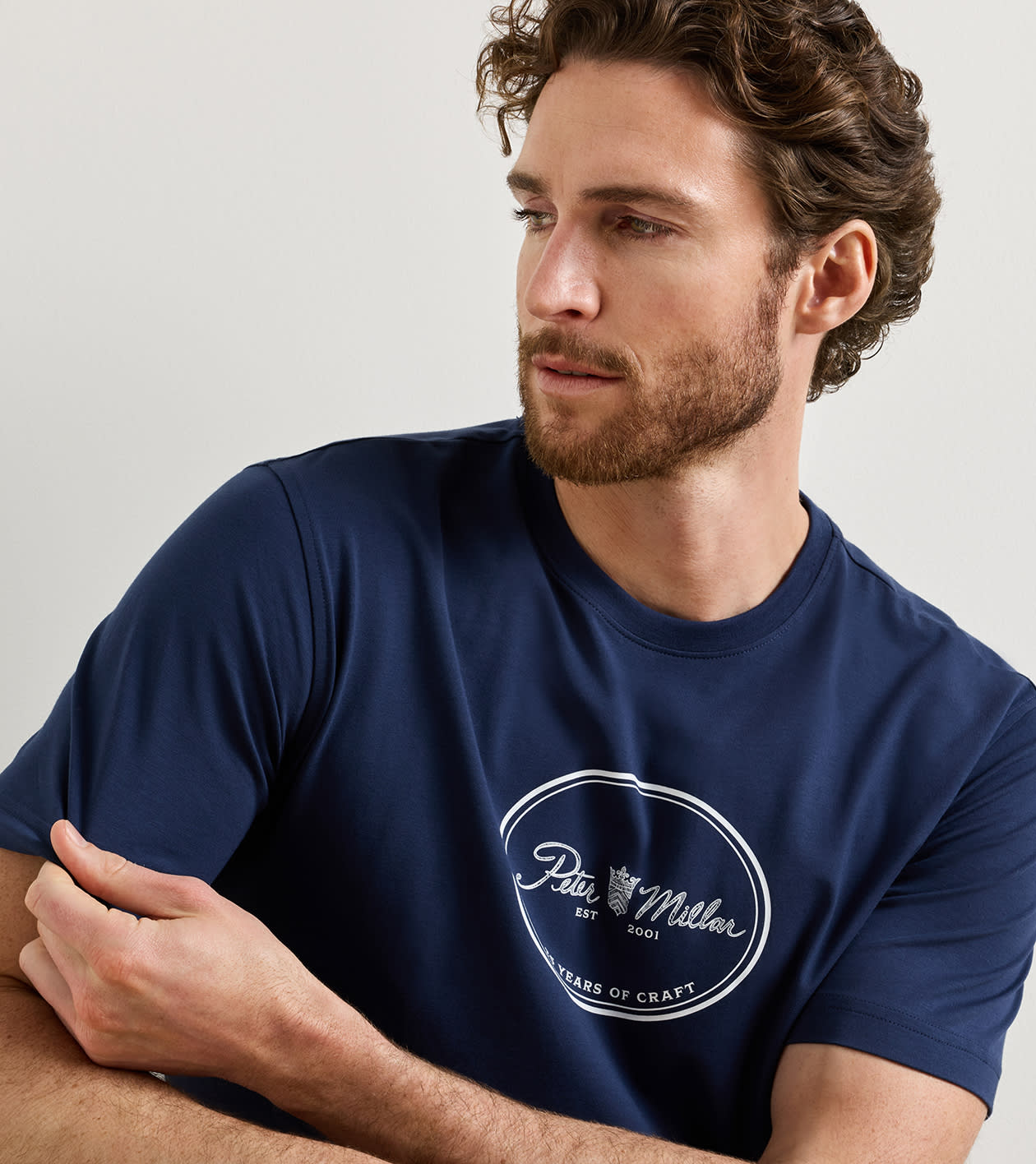 25th Anniversary T-Shirt in Navy - Alternate Image 3