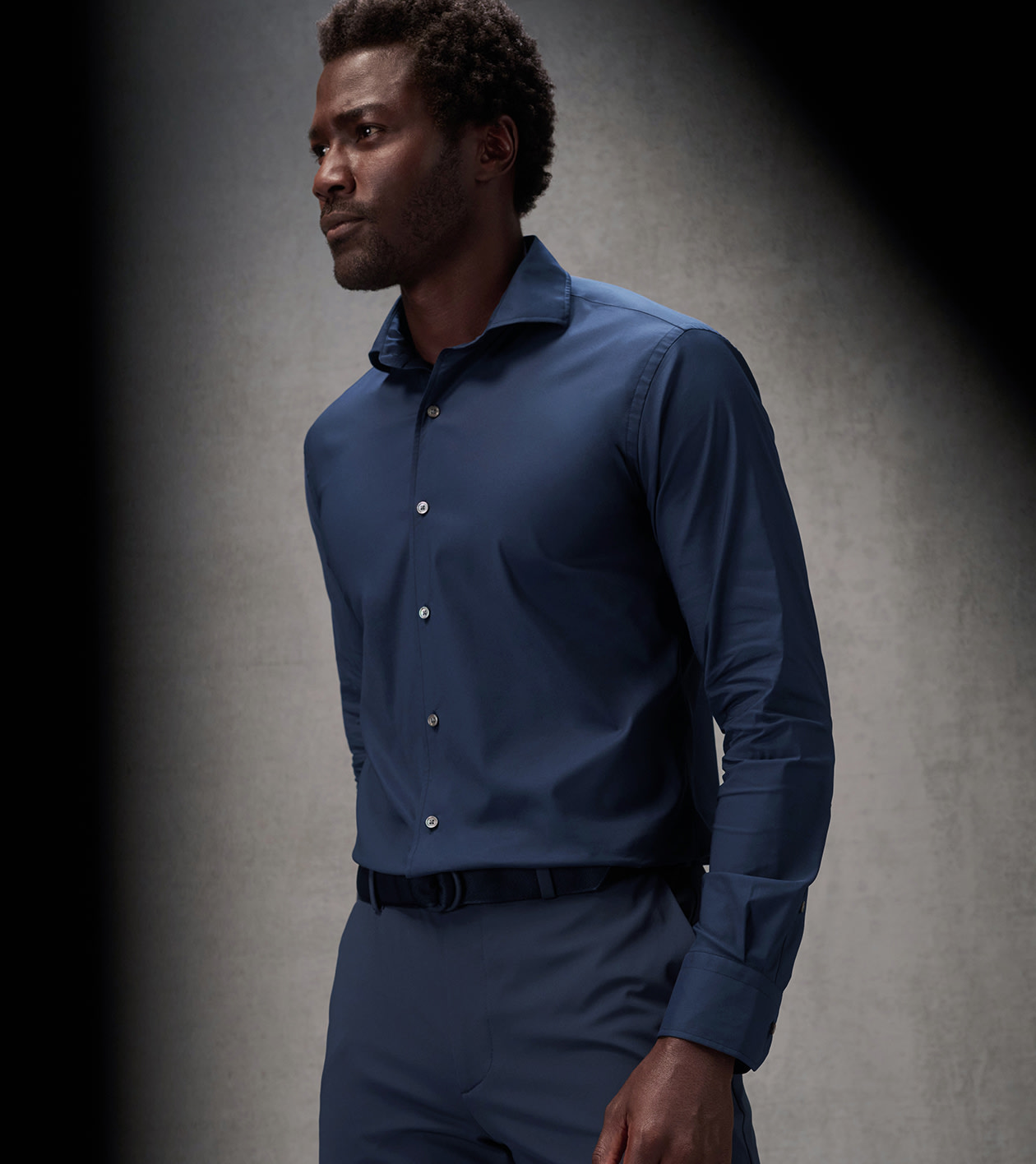 Pursuit Performance Twill Sport Shirt in PROVIDENCE BAY - Alternate Image 1