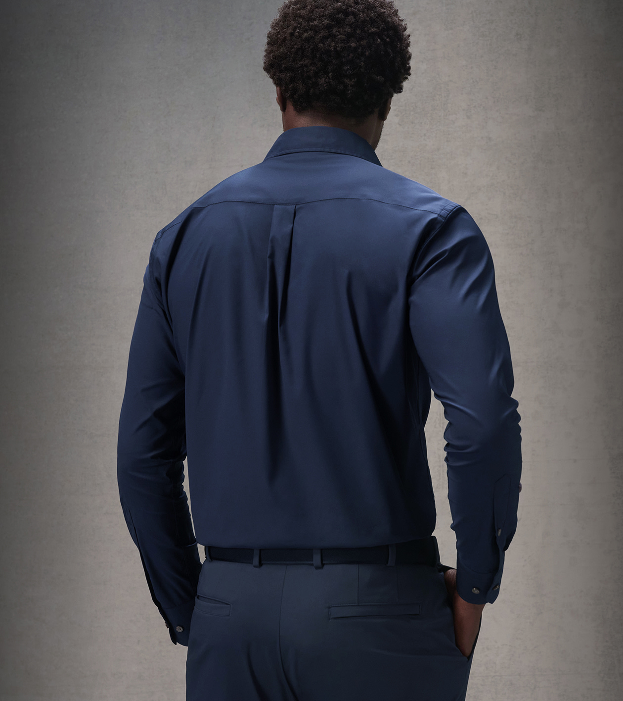 Pursuit Performance Twill Sport Shirt in PROVIDENCE BAY - Alternate Image 2
