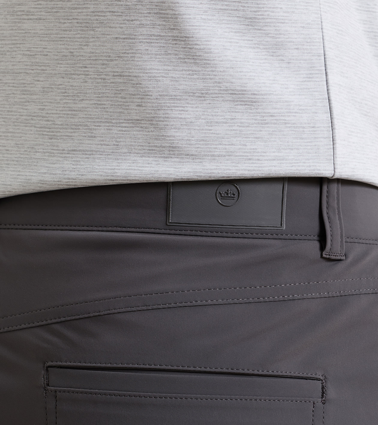 Bingham Performance Five-Pocket Trouser in IRIDIUM - Alternate Image 3