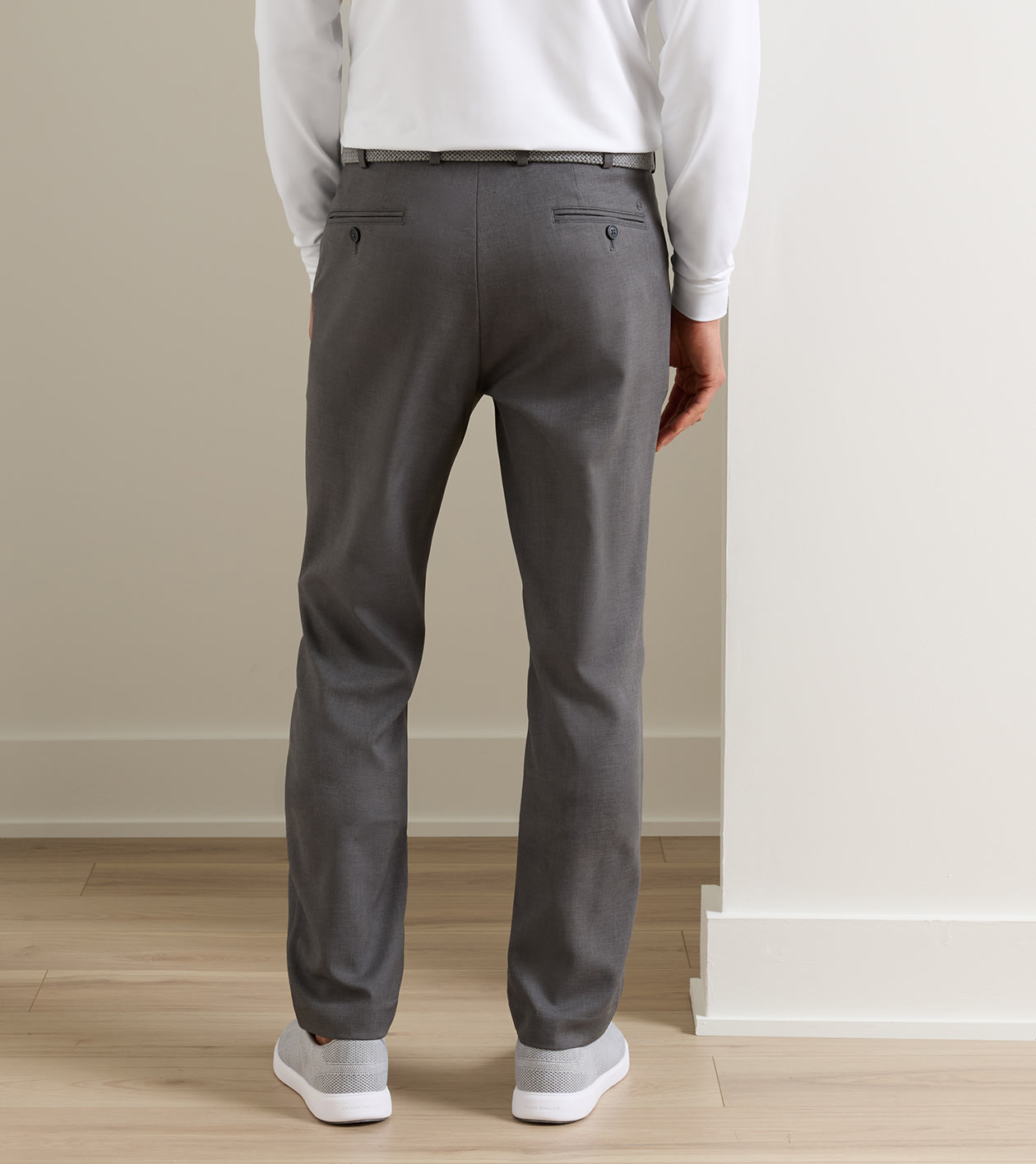 Charlotte Performance Trouser in Charcoal - Alternate Image 2