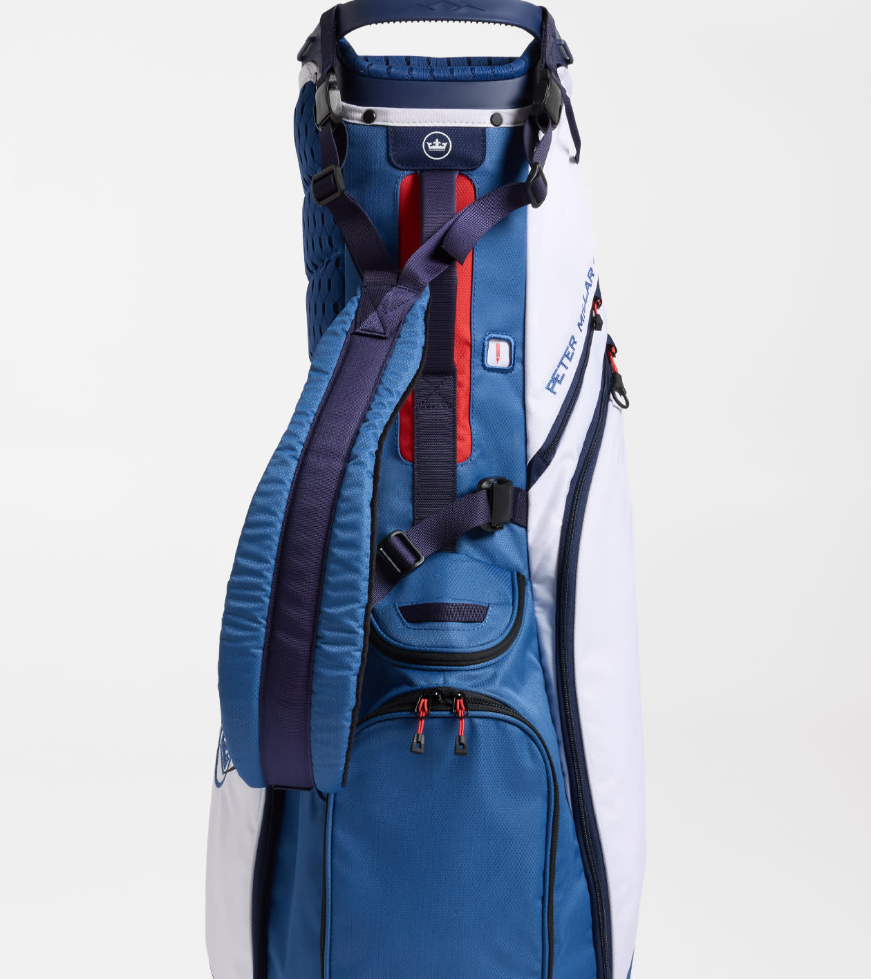 Eclipse Golf Bag in WHITE/SPORT NAVY - Alternate Image 2