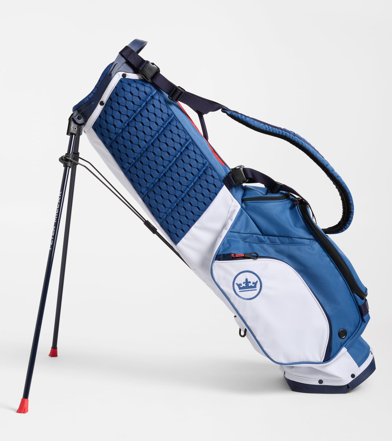 Eclipse Golf Bag in WHITE/SPORT NAVY - Alternate Image 3